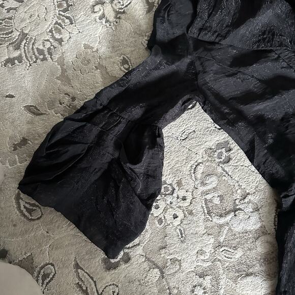 Design Today’s sheer double breasted black dress, Small - Picture 5 of 5